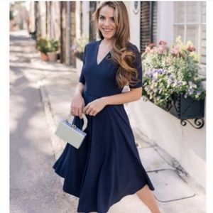 Gal Meets Glam Edith size 6 in Navy